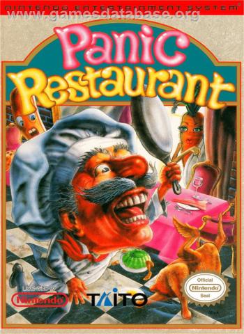 Cover Panic Restaurant for NES
